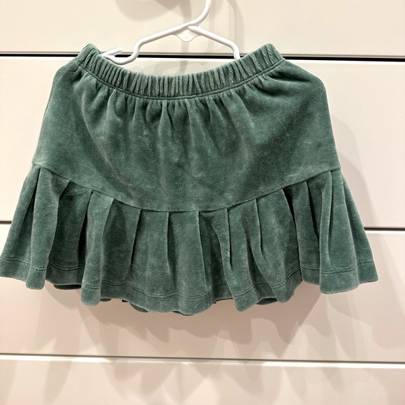 The Animals Observatory Velvet Bird Skirt in mint green. Size 5. - Picture 2 of 2